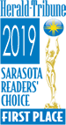 2019 Readers' Choice Award (26 Years Running) - Herald Tribune