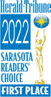 2021 Readers' Choice Award (28 Years Running) - Herald Tribune